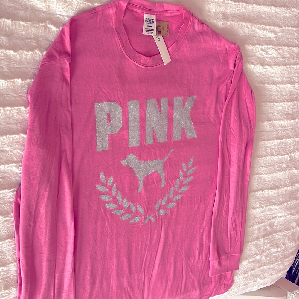 Barbie Pink Shimmer Long Sleeve Top